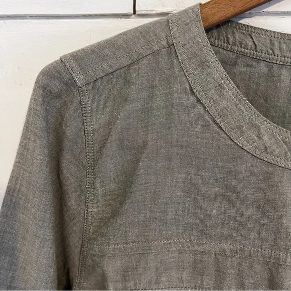 Toad & Co Izzy Long Sleeve Button Down Top. Size Medium. New With Tags. - Picture 3 of 10